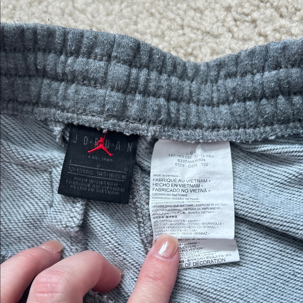 Nike Kids Gray and White Shorts Trio - Picture 4 of 4